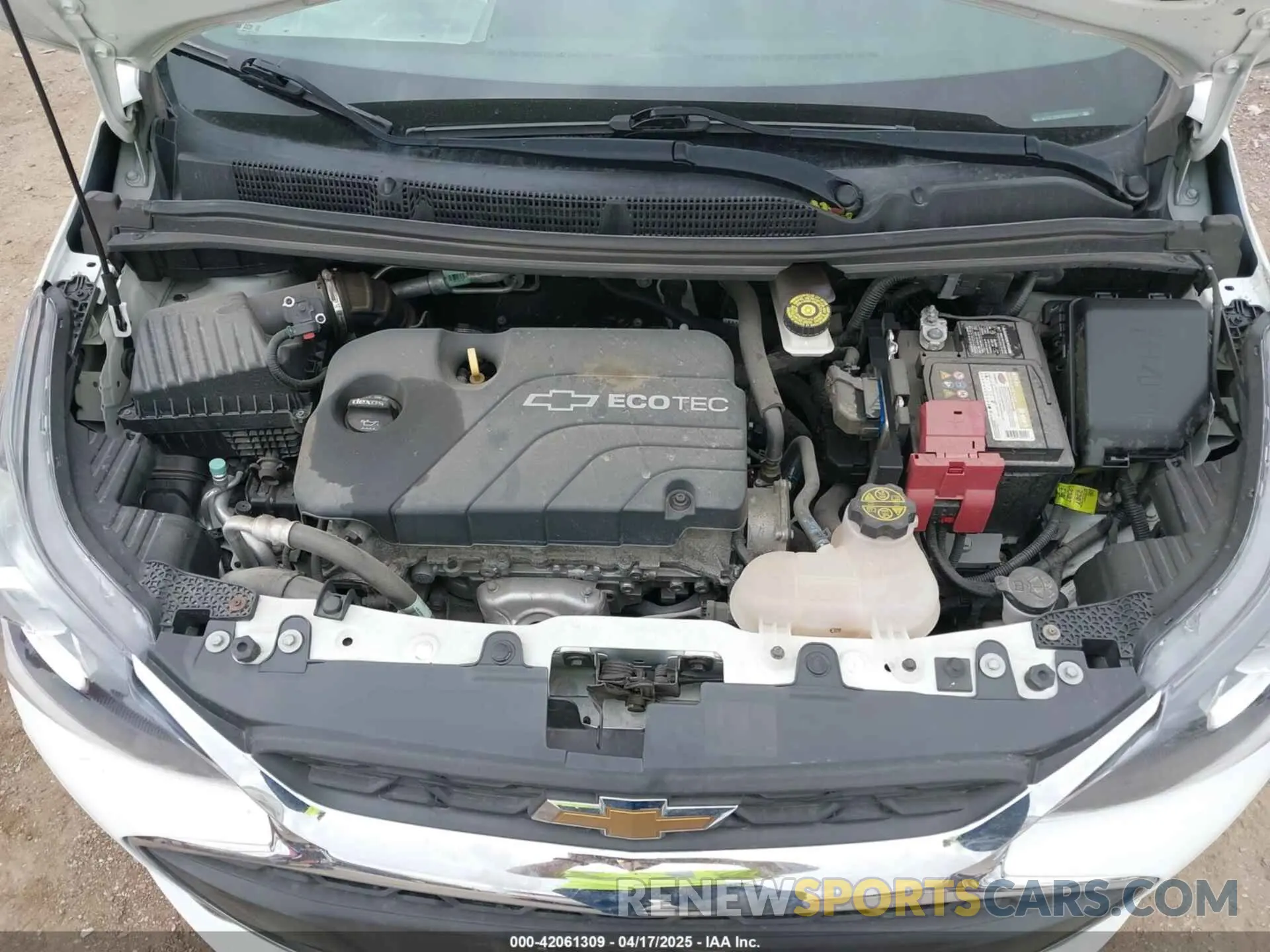 10 fotografías del automóvil dañado KL8CD6SA7MC721374 CHEVROLET SPARK 2021