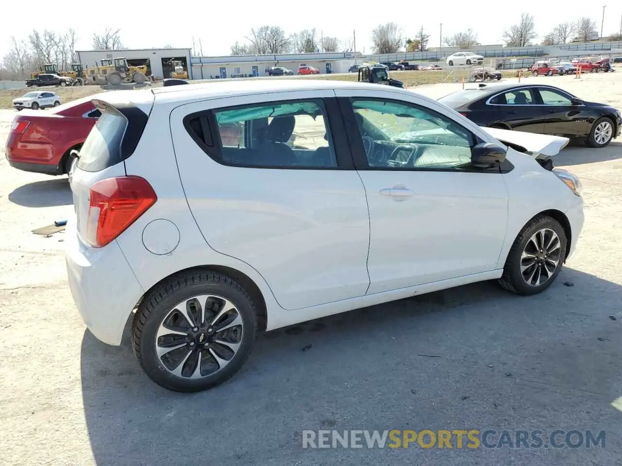 3 fotografías del automóvil dañado KL8CD6SA7MC729698 CHEVROLET SPARK 2021