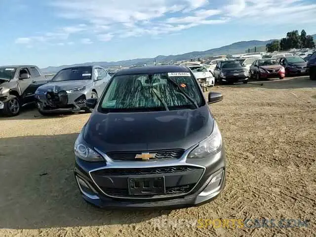 11 fotografías del automóvil dañado KL8CD6SA7MC741138 CHEVROLET SPARK 2021
