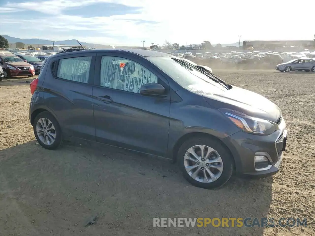 4 fotografías del automóvil dañado KL8CD6SA7MC741138 CHEVROLET SPARK 2021