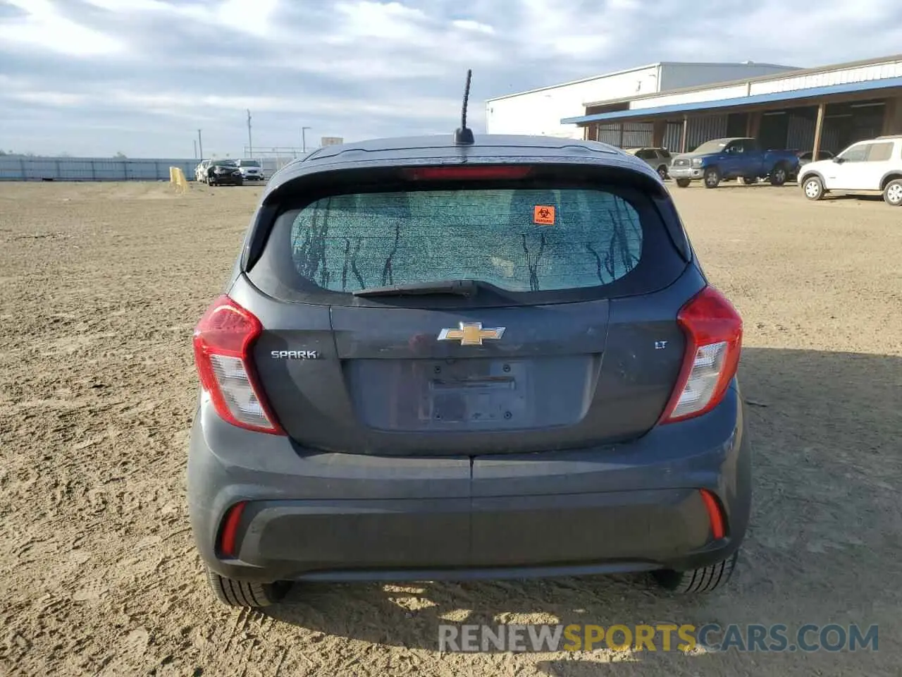 6 fotografías del automóvil dañado KL8CD6SA7MC741138 CHEVROLET SPARK 2021