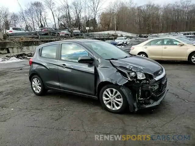 11 fotografías del automóvil dañado KL8CD6SA7MC745223 CHEVROLET SPARK 2021