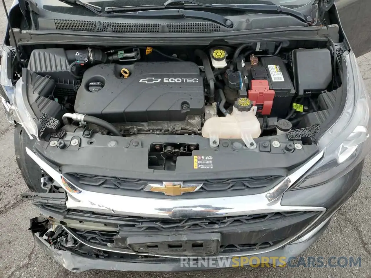 12 fotografías del automóvil dañado KL8CD6SA7MC745223 CHEVROLET SPARK 2021