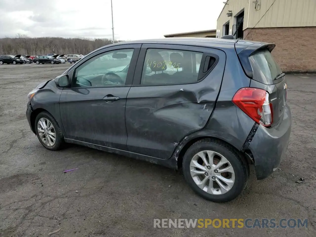 2 fotografías del automóvil dañado KL8CD6SA7MC745223 CHEVROLET SPARK 2021