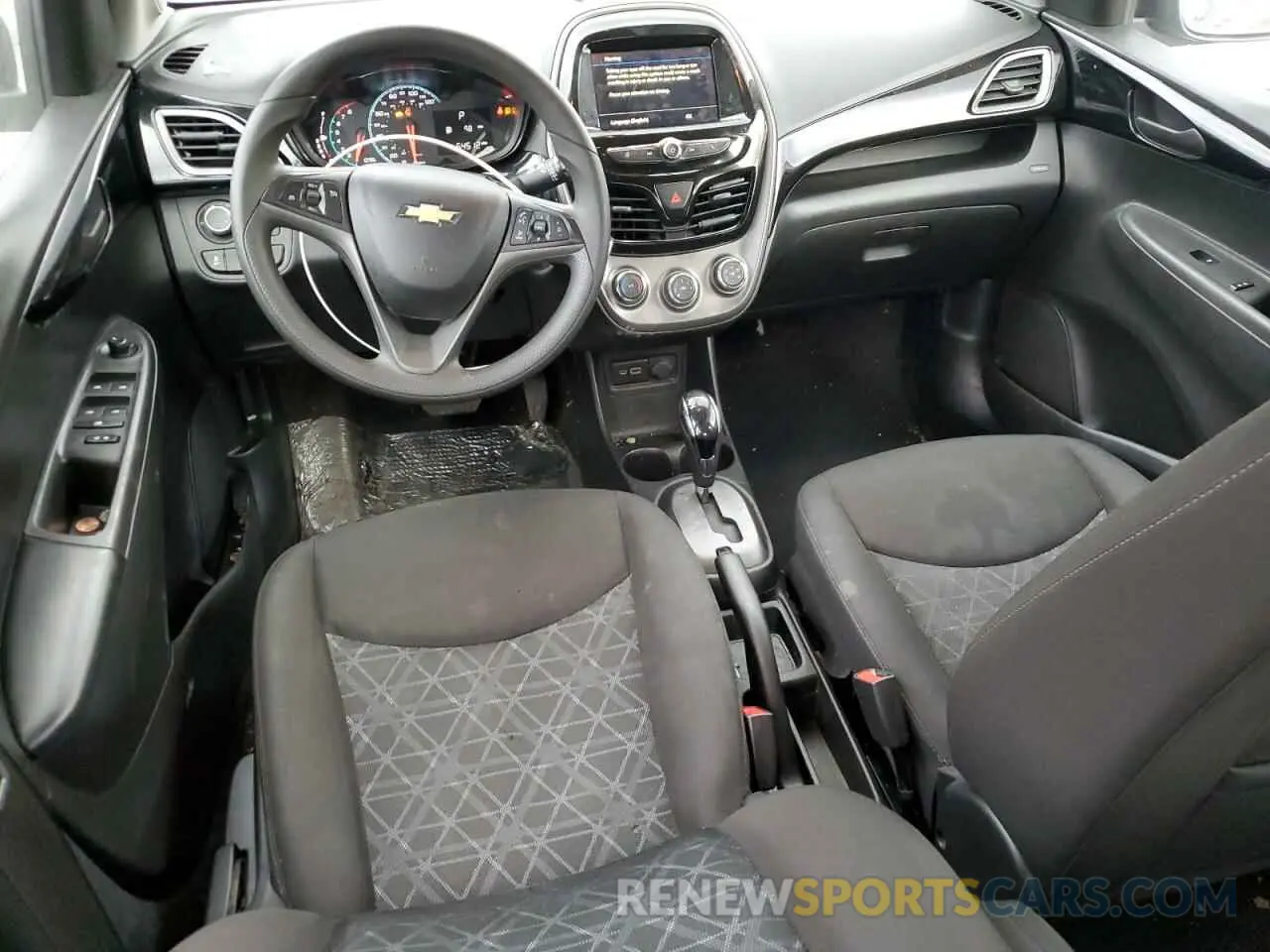8 fotografías del automóvil dañado KL8CD6SA7MC745223 CHEVROLET SPARK 2021