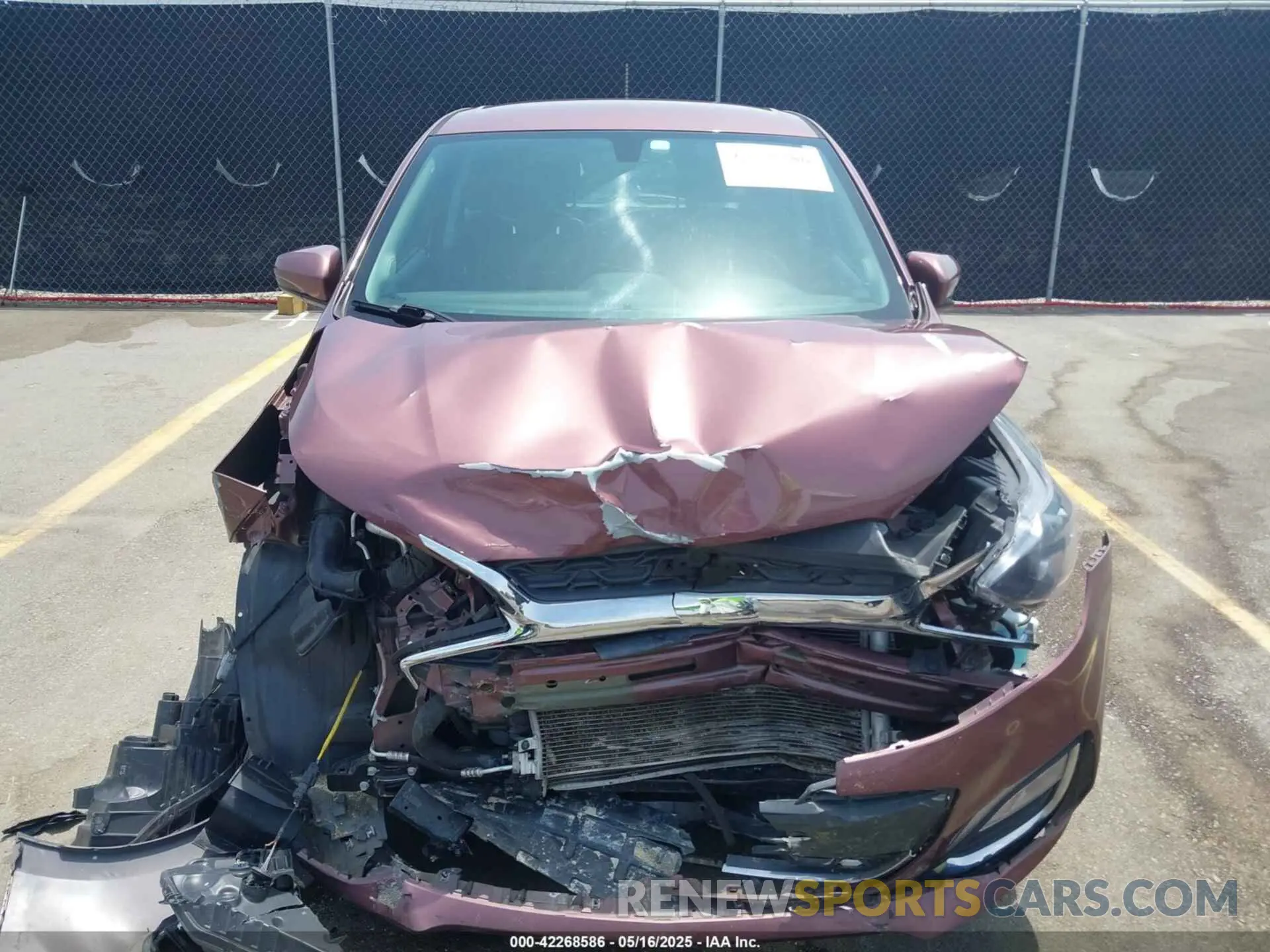 12 fotografías del automóvil dañado KL8CD6SA7MC749000 CHEVROLET SPARK 2021