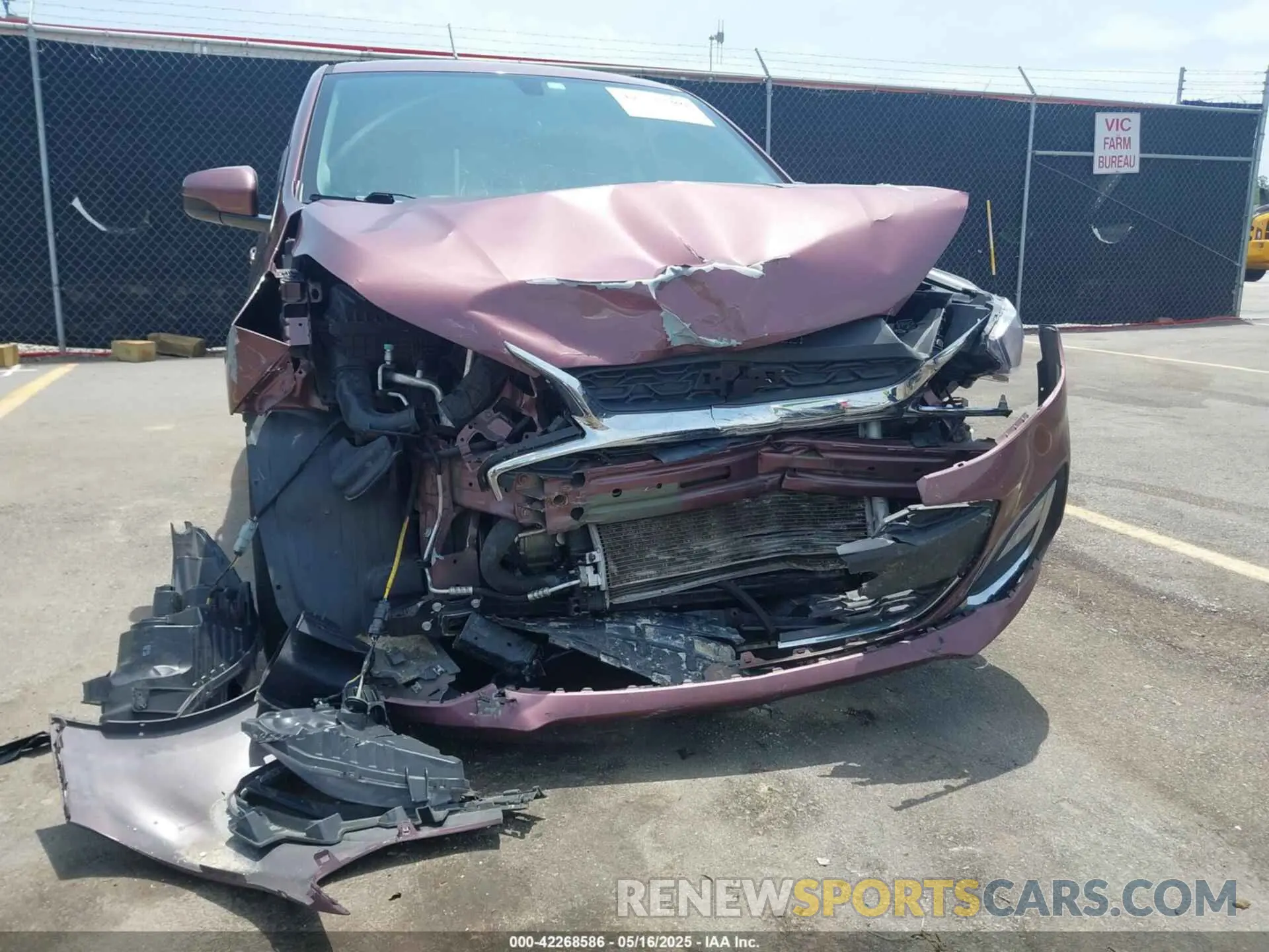 6 fotografías del automóvil dañado KL8CD6SA7MC749000 CHEVROLET SPARK 2021