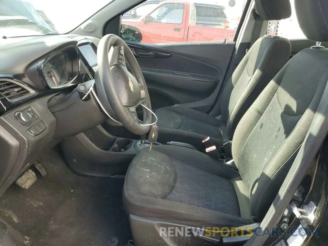 7 fotografías del automóvil dañado KL8CD6SA8MC728981 CHEVROLET SPARK 2021