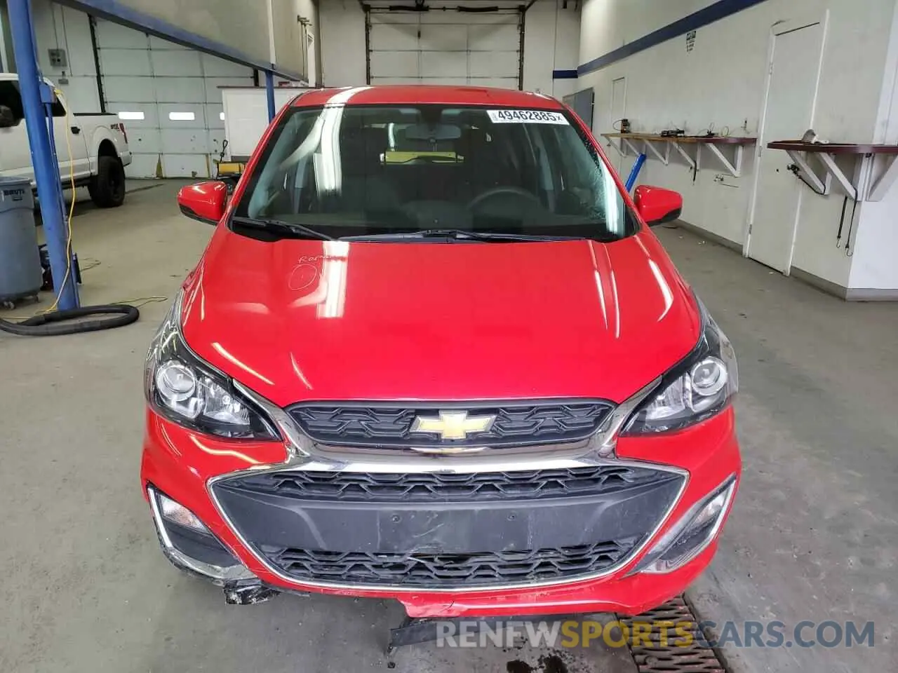 5 fotografías del automóvil dañado KL8CD6SA8MC740791 CHEVROLET SPARK 2021