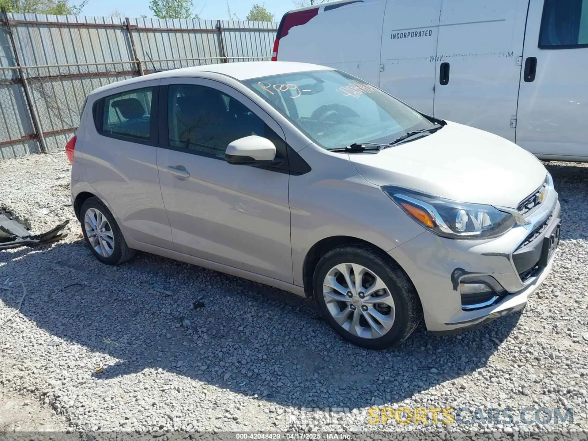 1 fotografías del automóvil dañado KL8CD6SA8MC748924 CHEVROLET SPARK 2021
