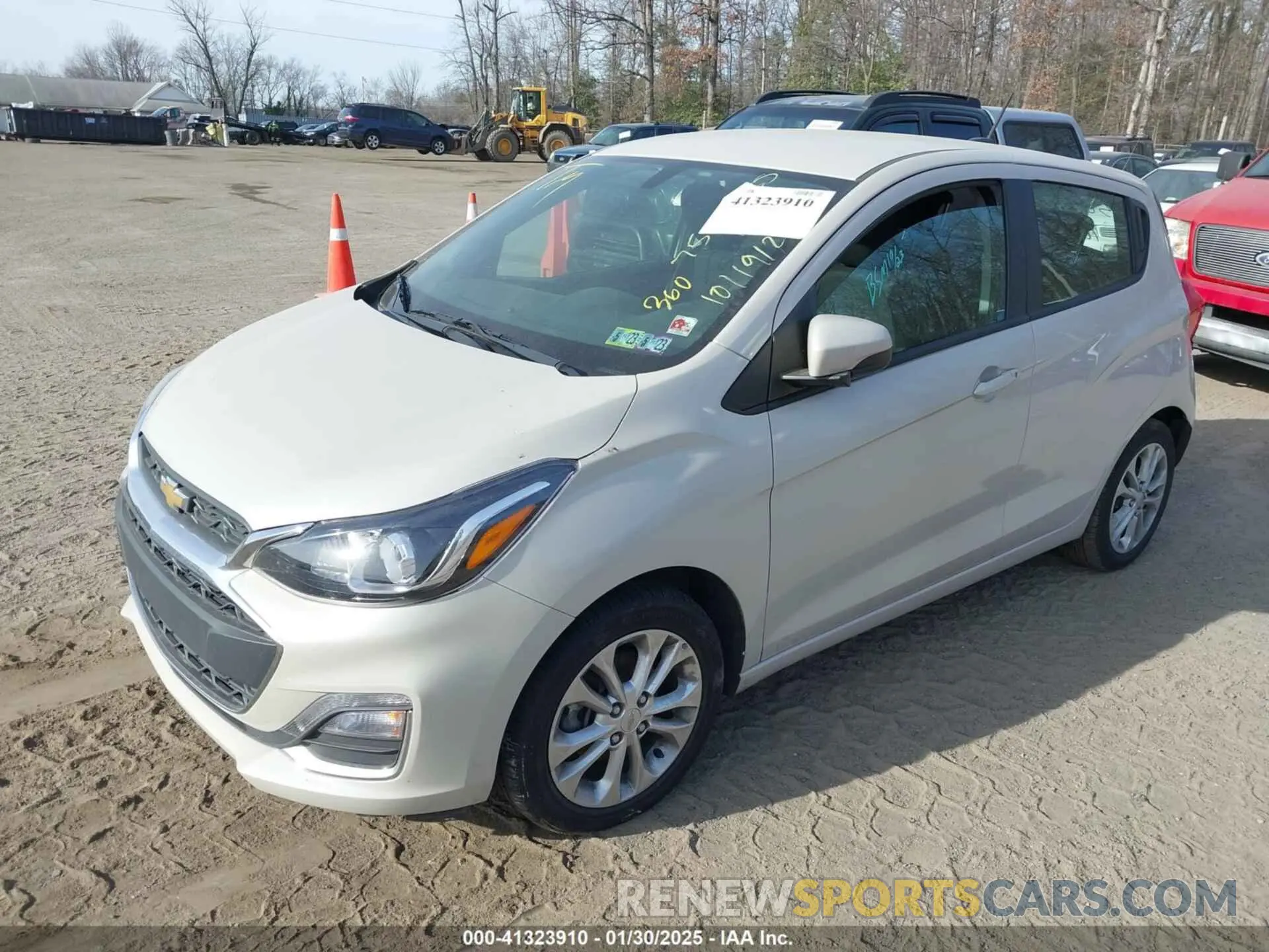 2 fotografías del automóvil dañado KL8CD6SA8MC750298 CHEVROLET SPARK 2021