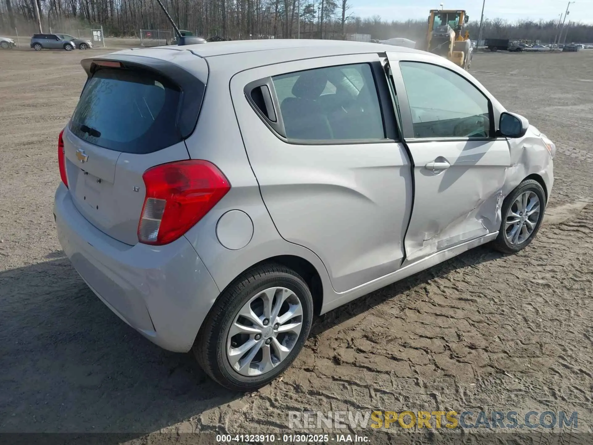 4 fotografías del automóvil dañado KL8CD6SA8MC750298 CHEVROLET SPARK 2021
