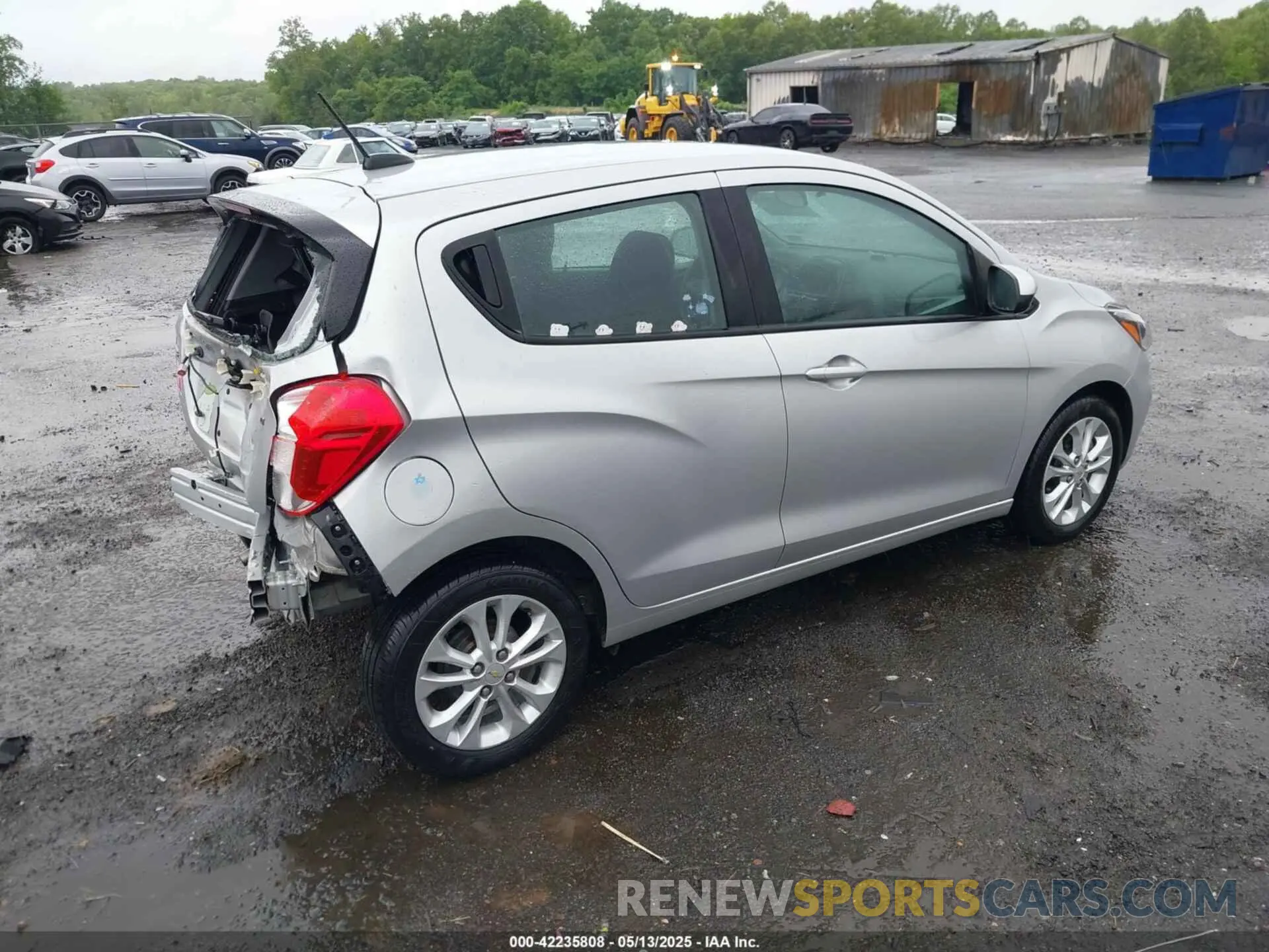 4 fotografías del automóvil dañado KL8CD6SA9MC219823 CHEVROLET SPARK 2021