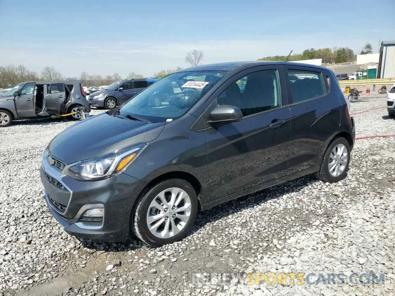 1 fotografías del automóvil dañado KL8CD6SA9MC716726 CHEVROLET SPARK 2021