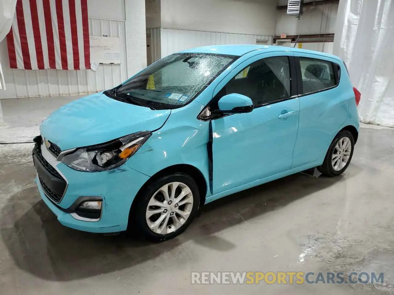 1 fotografías del automóvil dañado KL8CD6SA9MC719206 CHEVROLET SPARK 2021