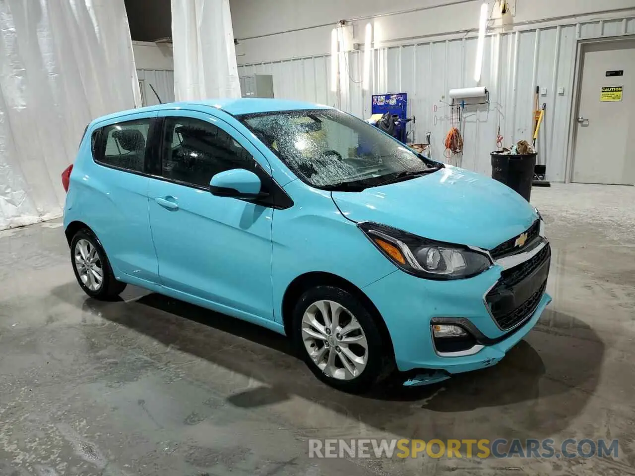 4 fotografías del automóvil dañado KL8CD6SA9MC719206 CHEVROLET SPARK 2021