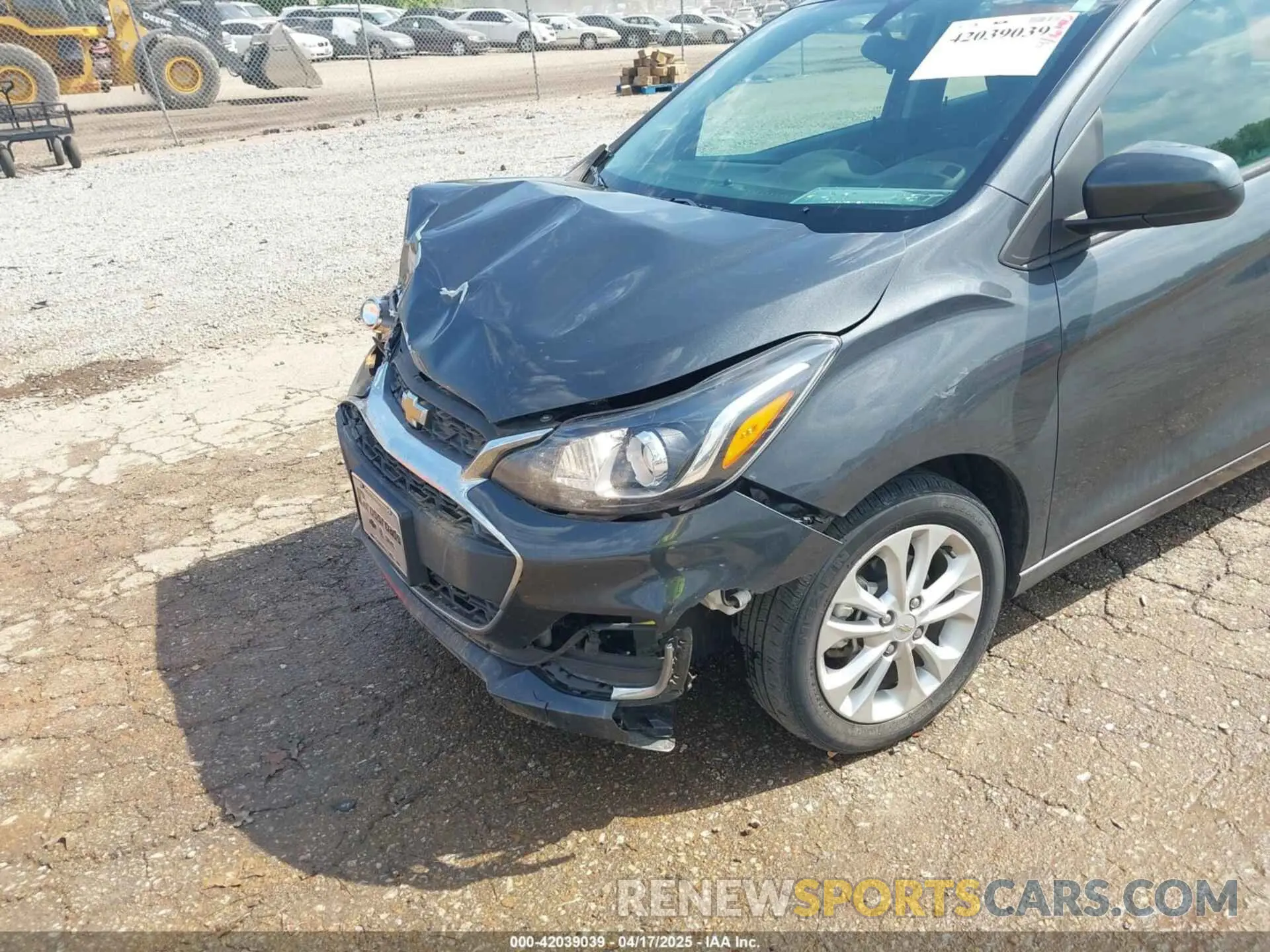 18 fotografías del automóvil dañado KL8CD6SA9MC729105 CHEVROLET SPARK 2021