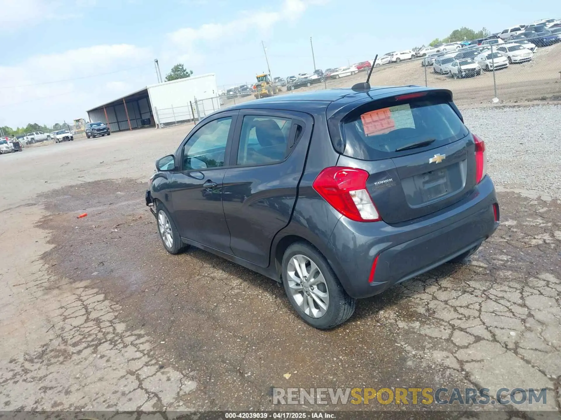 3 fotografías del automóvil dañado KL8CD6SA9MC729105 CHEVROLET SPARK 2021