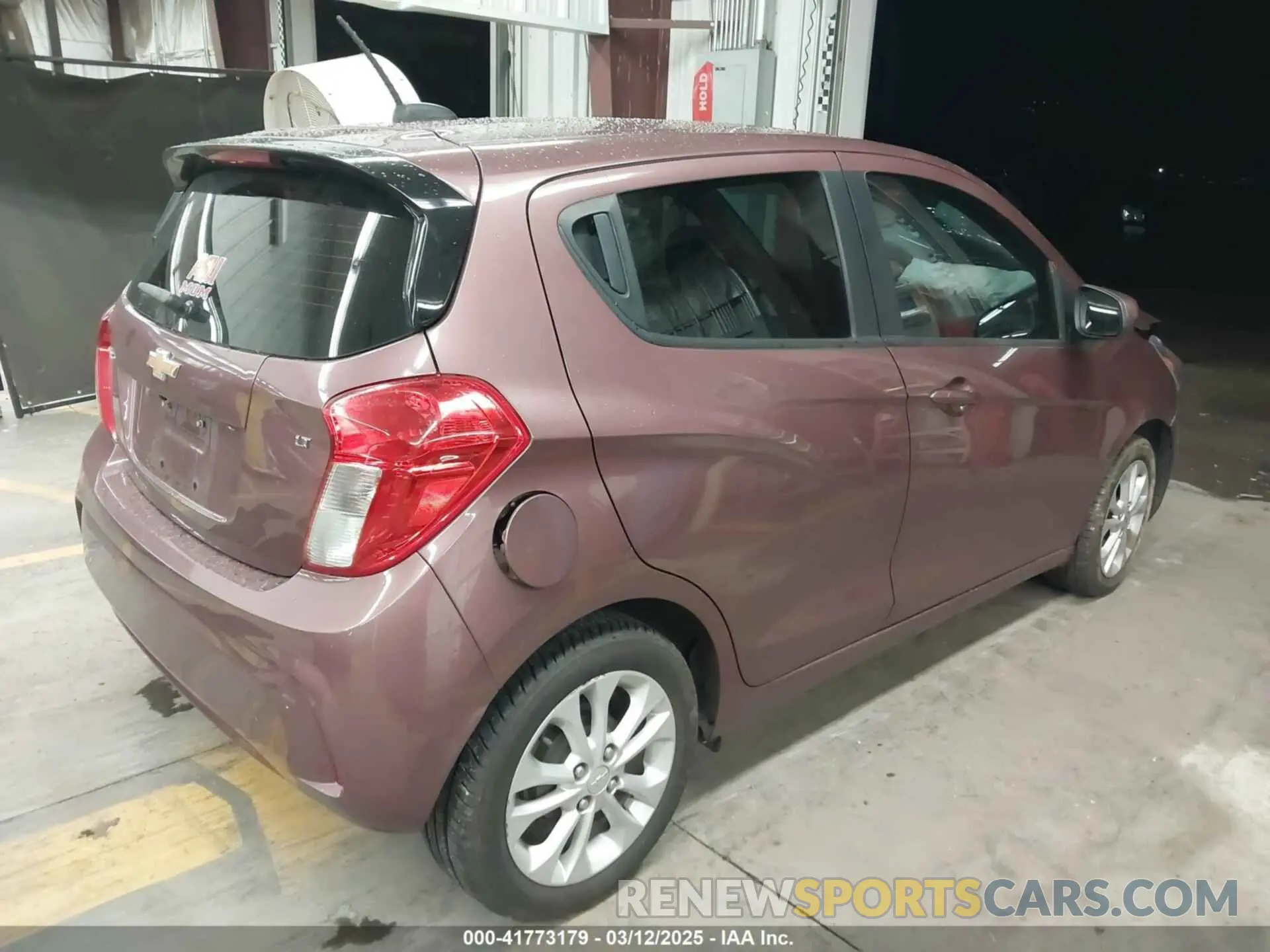 4 fotografías del automóvil dañado KL8CD6SA9MC735647 CHEVROLET SPARK 2021