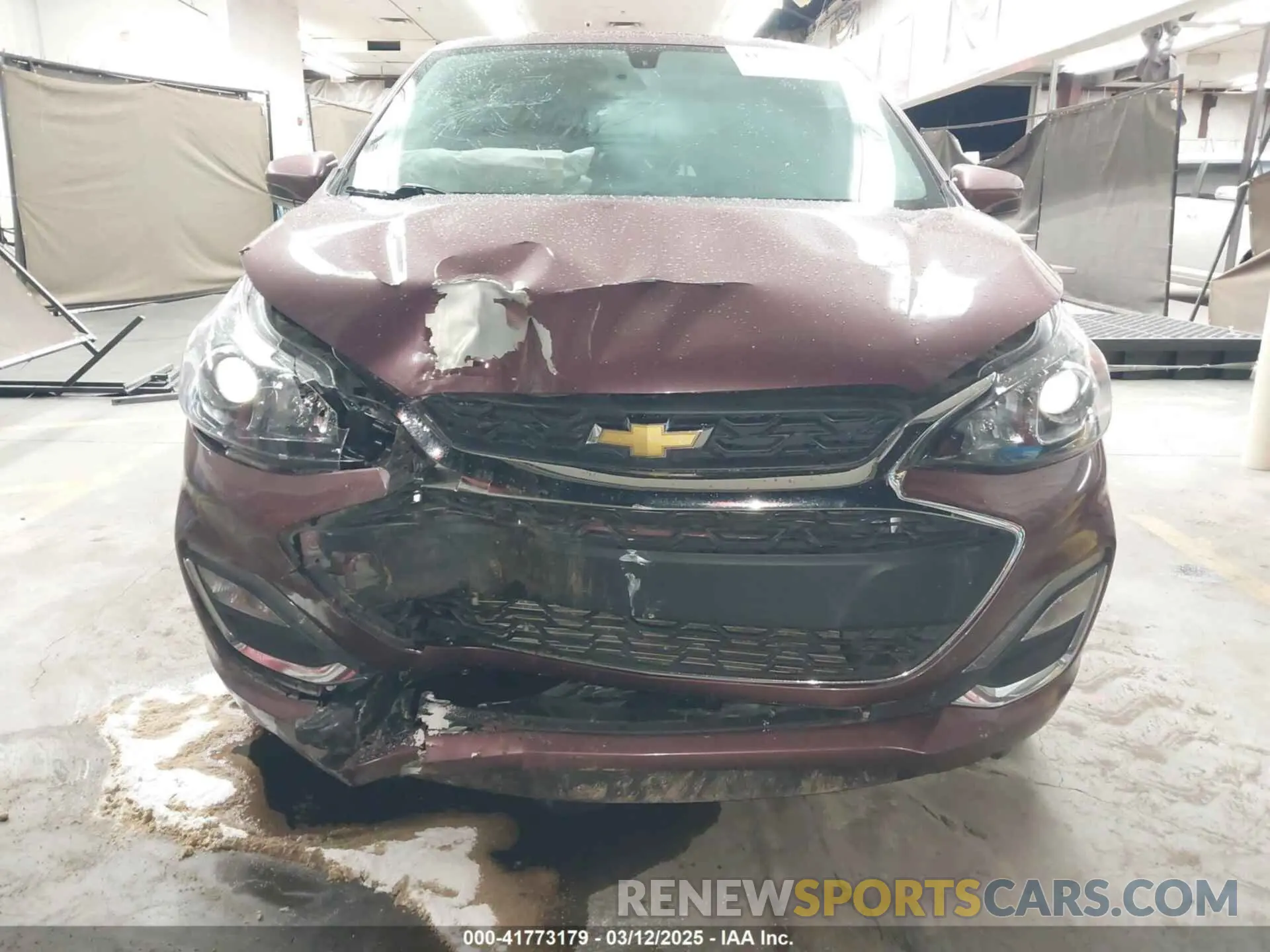 6 fotografías del automóvil dañado KL8CD6SA9MC735647 CHEVROLET SPARK 2021