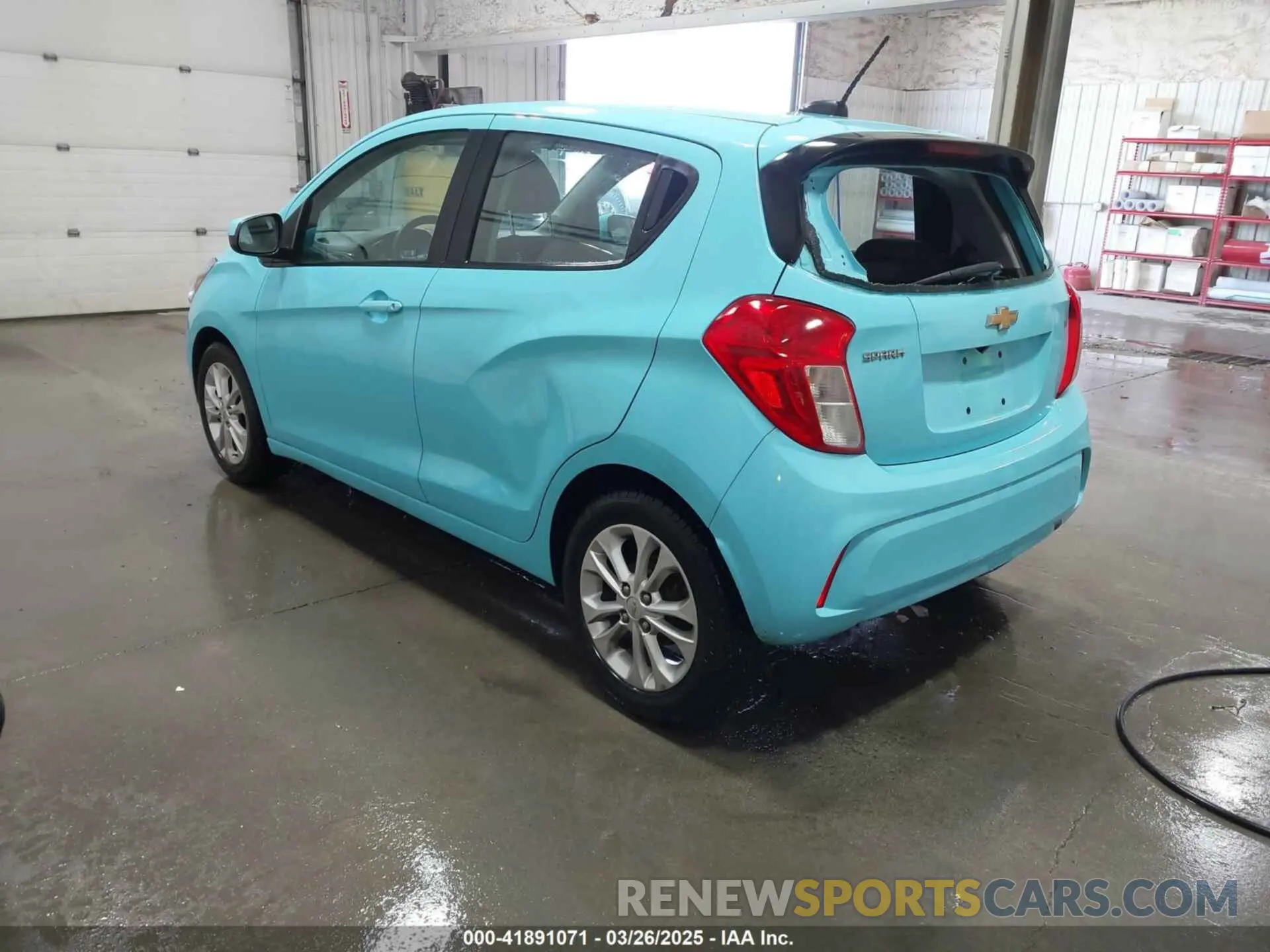 3 fotografías del automóvil dañado KL8CD6SA9MC741139 CHEVROLET SPARK 2021
