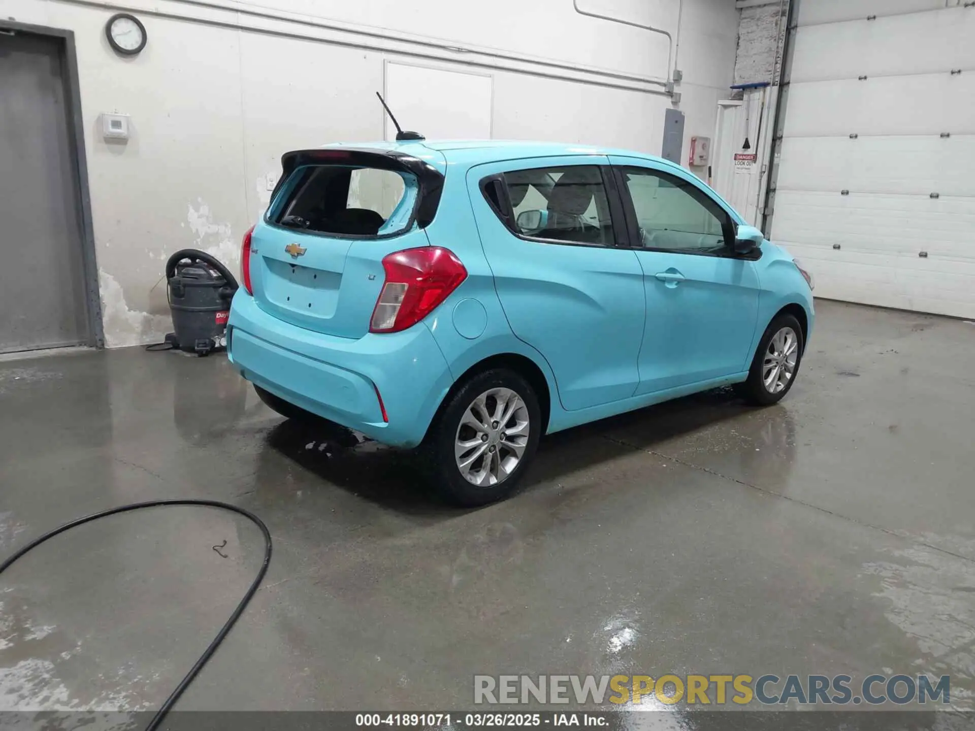 4 fotografías del automóvil dañado KL8CD6SA9MC741139 CHEVROLET SPARK 2021