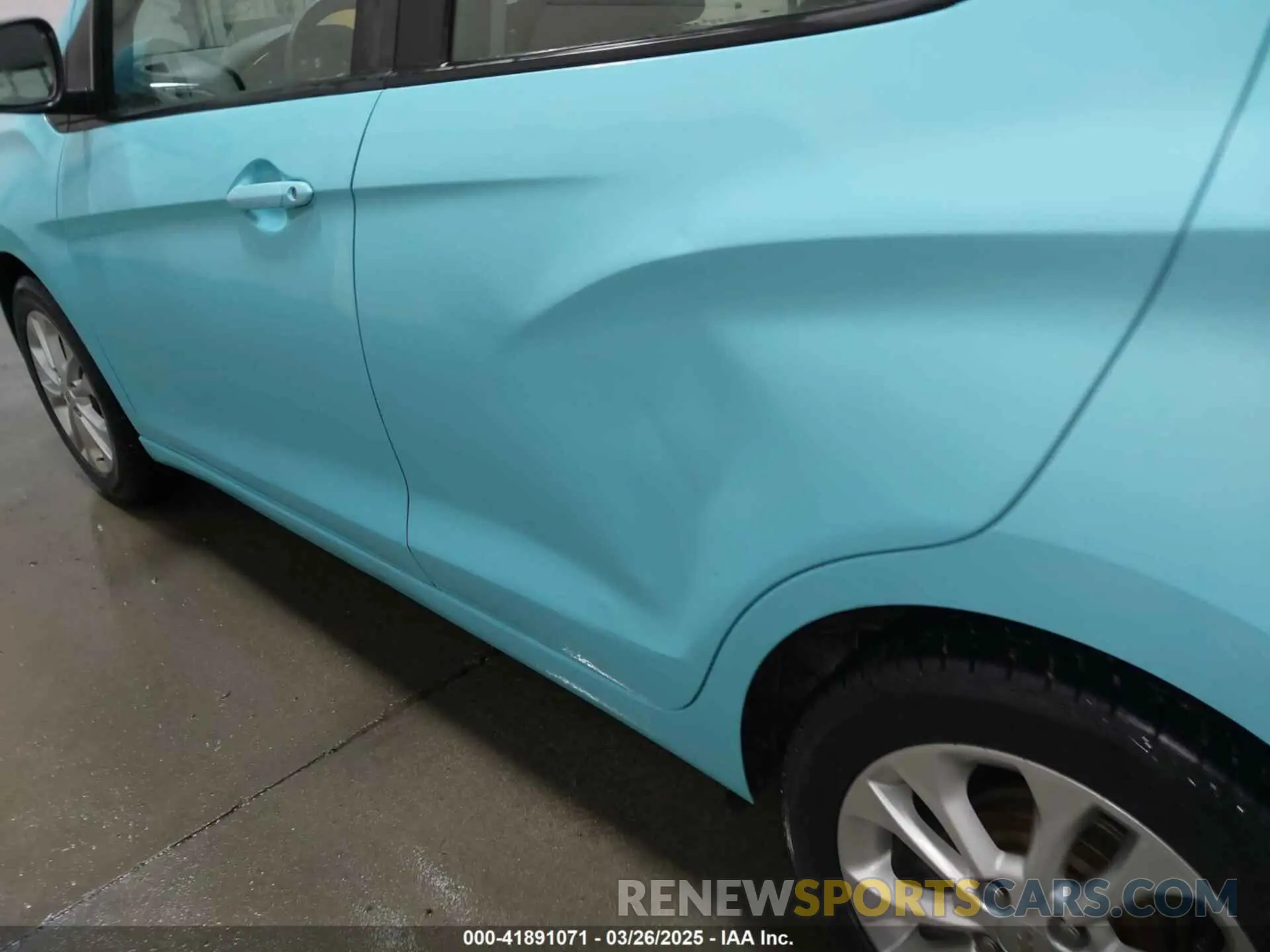 6 fotografías del automóvil dañado KL8CD6SA9MC741139 CHEVROLET SPARK 2021