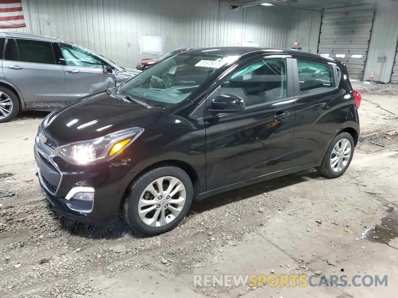1 fotografías del automóvil dañado KL8CD6SA9MC745255 CHEVROLET SPARK 2021
