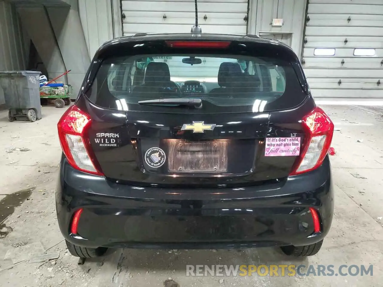 6 fotografías del automóvil dañado KL8CD6SA9MC745255 CHEVROLET SPARK 2021
