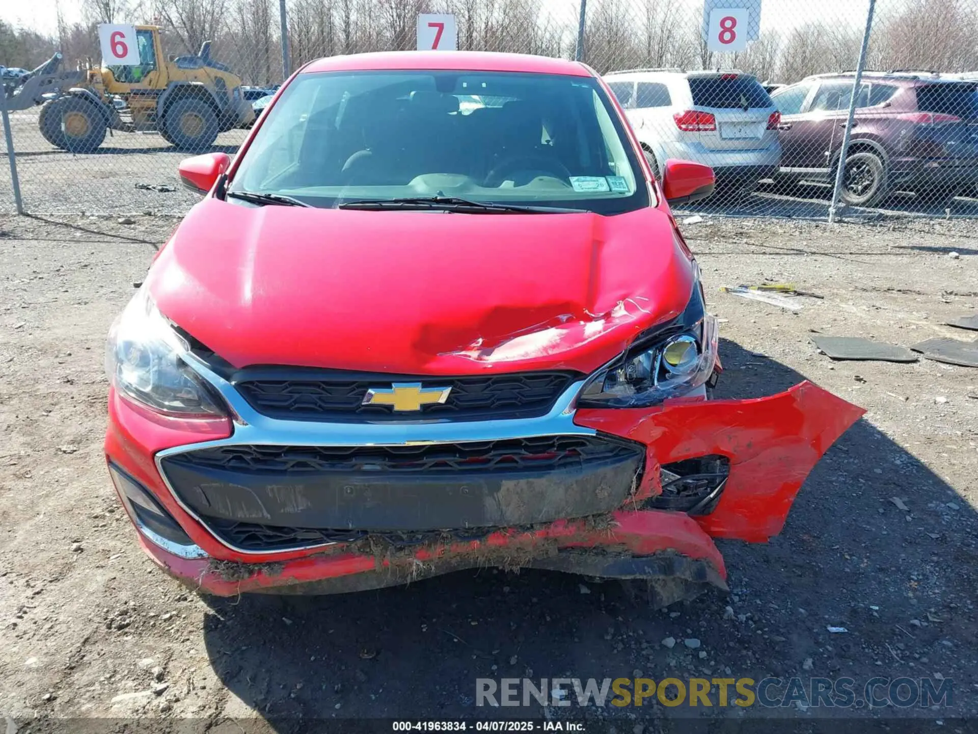 12 fotografías del automóvil dañado KL8CD6SAXMC711339 CHEVROLET SPARK 2021