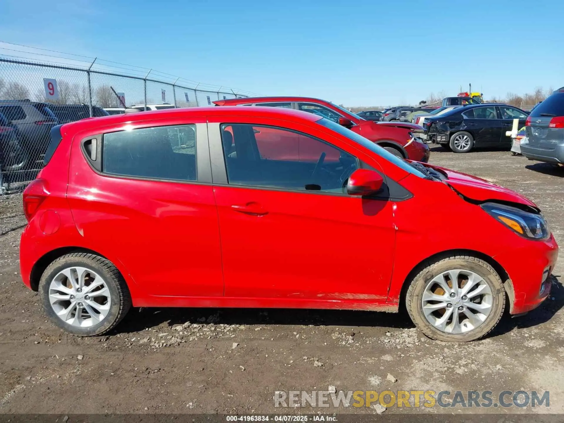 13 fotografías del automóvil dañado KL8CD6SAXMC711339 CHEVROLET SPARK 2021