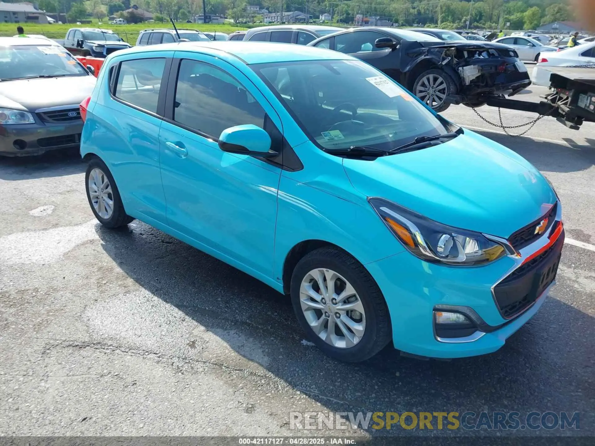 1 fotografías del automóvil dañado KL8CD6SAXMC714953 CHEVROLET SPARK 2021