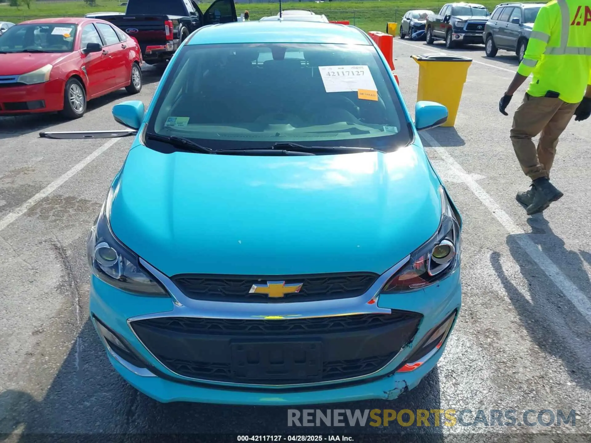 12 fotografías del automóvil dañado KL8CD6SAXMC714953 CHEVROLET SPARK 2021