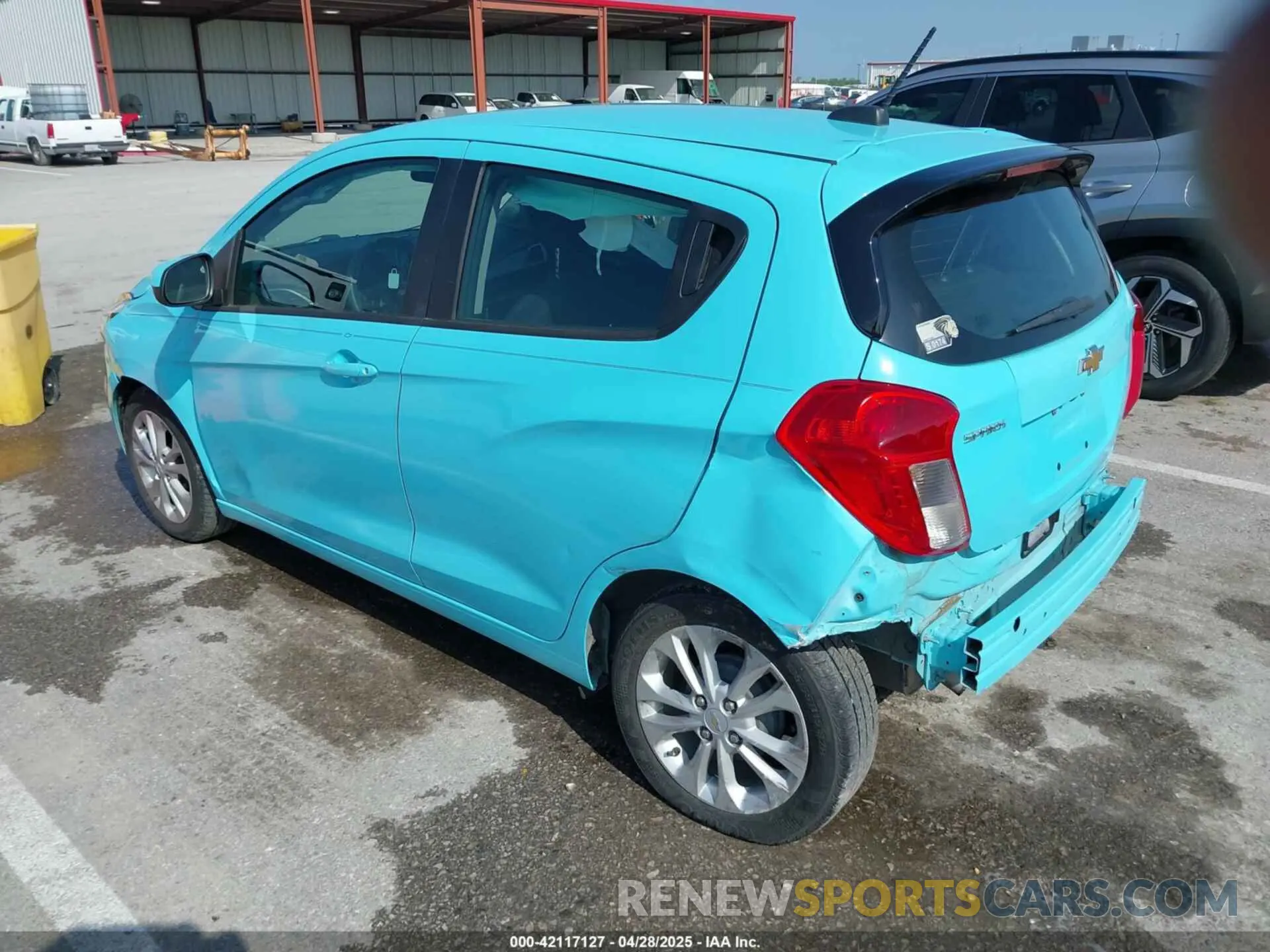 3 fotografías del automóvil dañado KL8CD6SAXMC714953 CHEVROLET SPARK 2021