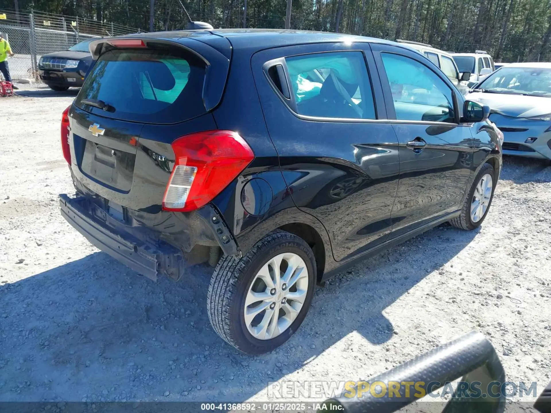 4 fotografías del automóvil dañado KL8CD6SAXMC723104 CHEVROLET SPARK 2021