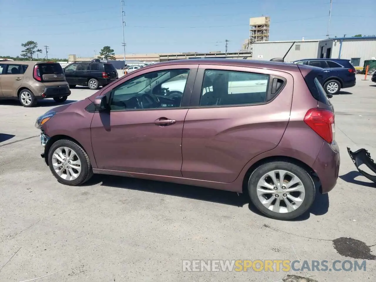 2 fotografías del automóvil dañado KL8CD6SAXMC730537 CHEVROLET SPARK 2021