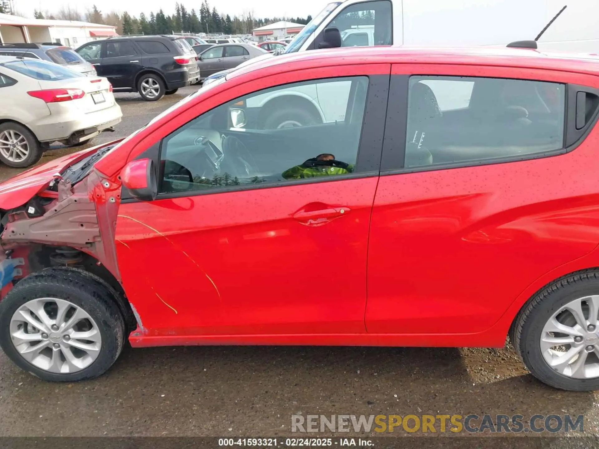 15 fotografías del automóvil dañado KL8CD6SAXMC734779 CHEVROLET SPARK 2021