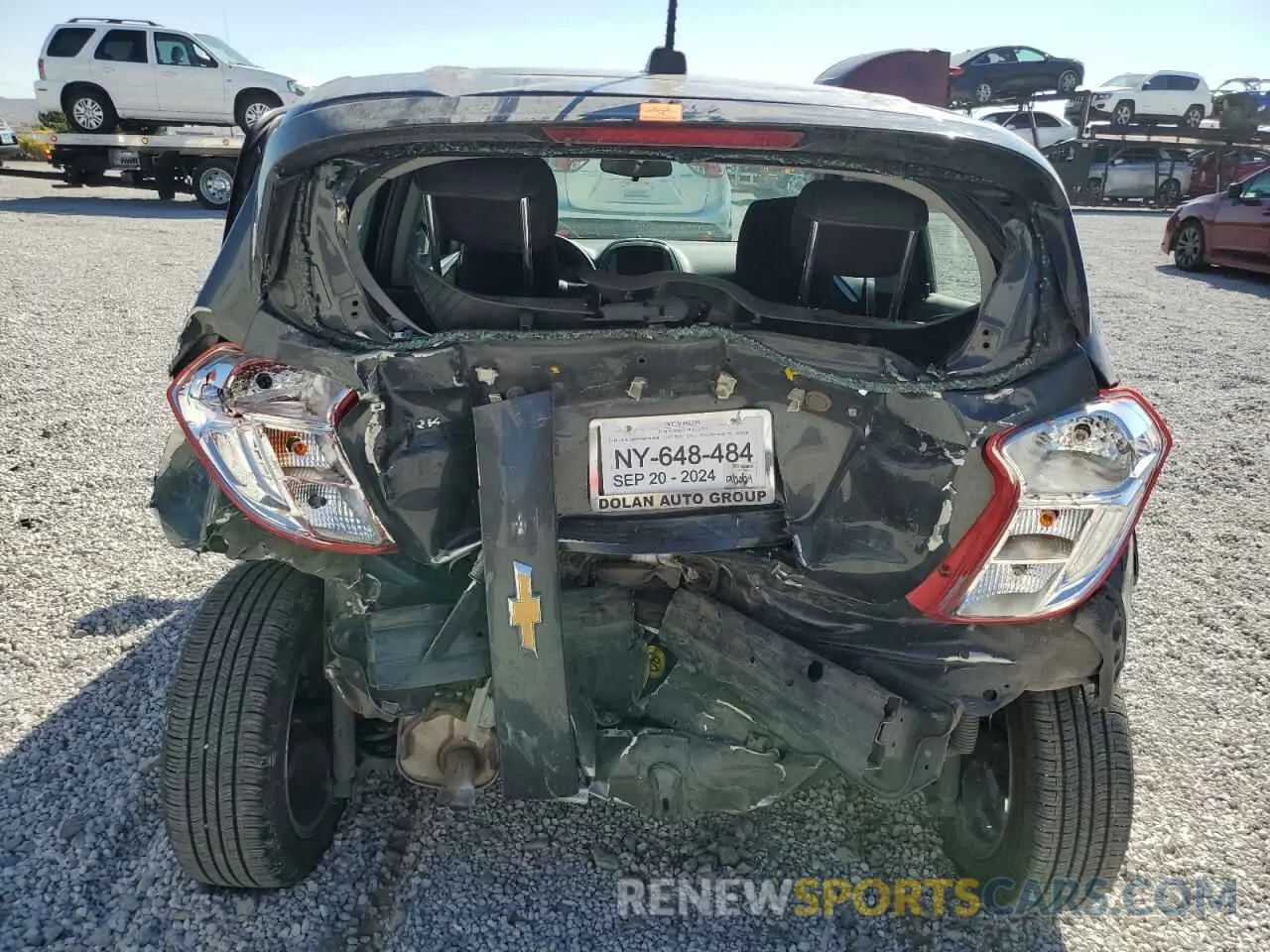 6 fotografías del automóvil dañado KL8CD6SAXMC735544 CHEVROLET SPARK 2021