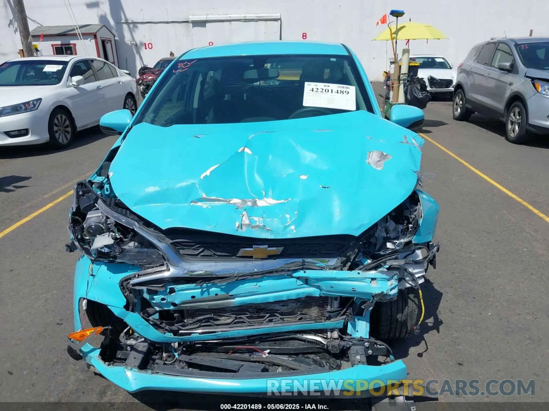 6 fotografías del automóvil dañado KL8CD6SAXMC735799 CHEVROLET SPARK 2021