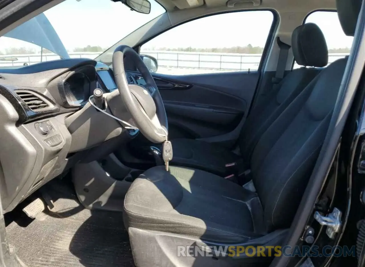 7 fotografías del automóvil dañado KL8CD6SAXMC737469 CHEVROLET SPARK 2021