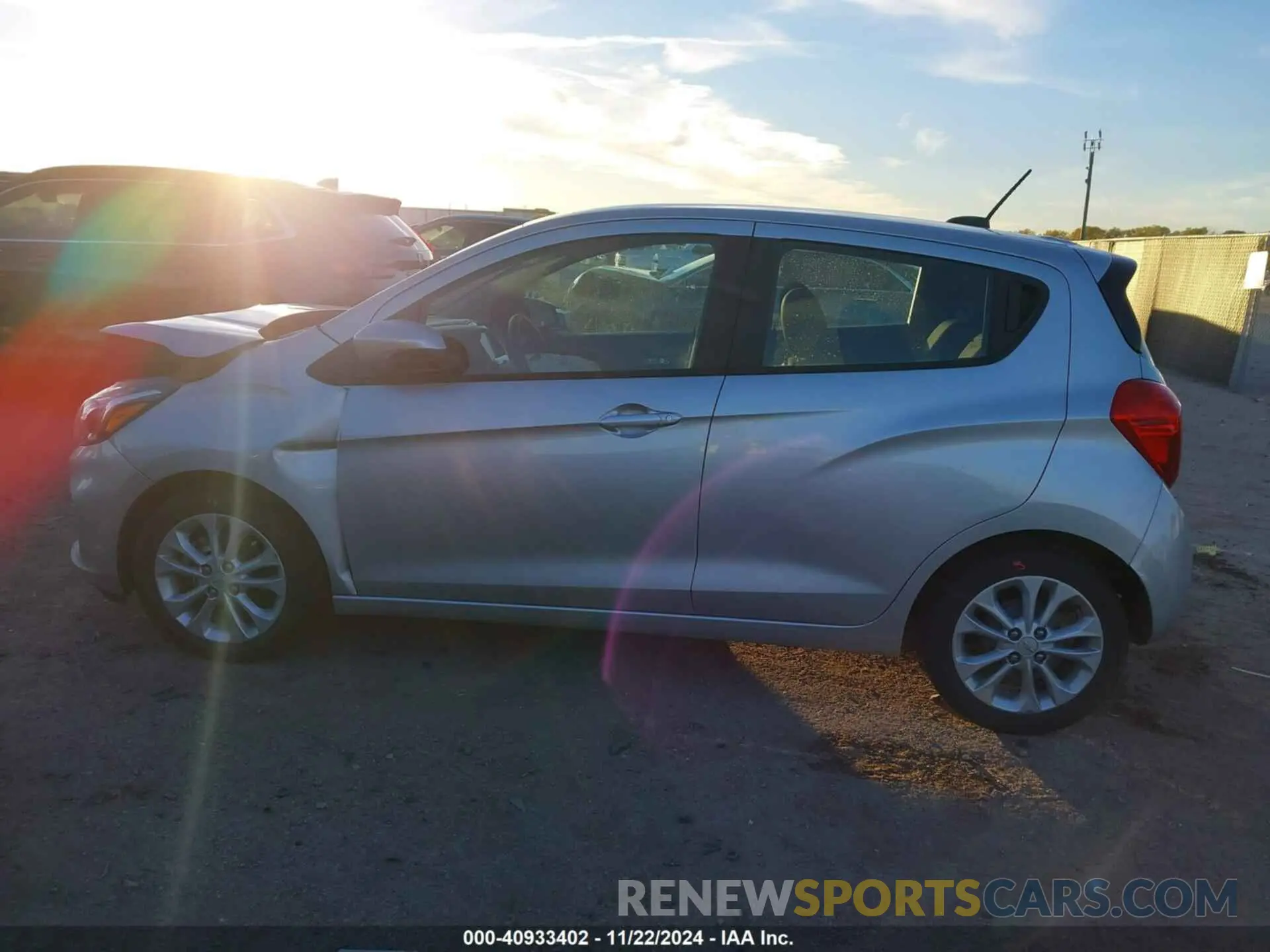 14 fotografías del automóvil dañado KL8CD6SAXMC742283 CHEVROLET SPARK 2021
