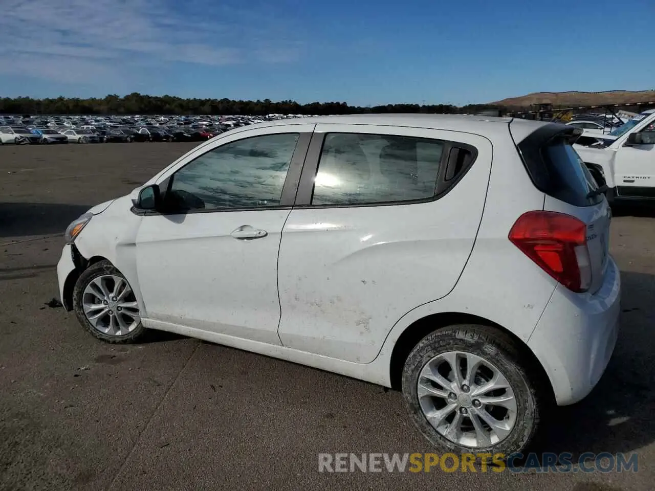 2 fotografías del automóvil dañado KL8CD6SAXMC748195 CHEVROLET SPARK 2021
