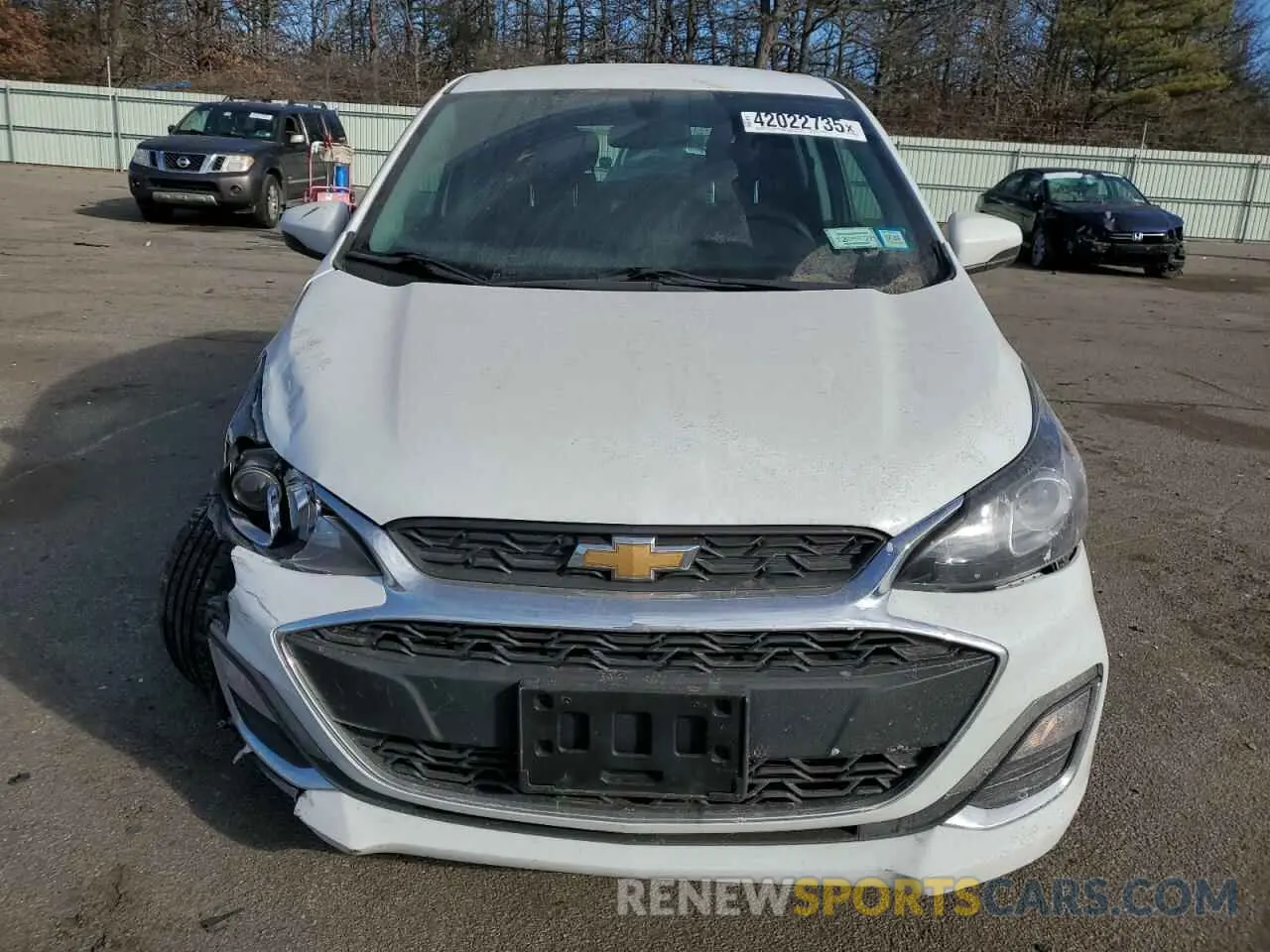 5 fotografías del automóvil dañado KL8CD6SAXMC748195 CHEVROLET SPARK 2021