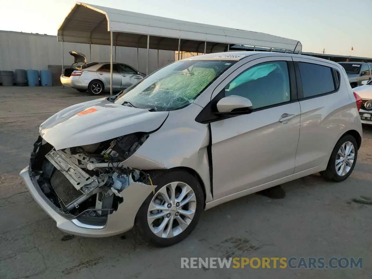 1 fotografías del automóvil dañado KL8CD6SAXMC750318 CHEVROLET SPARK 2021