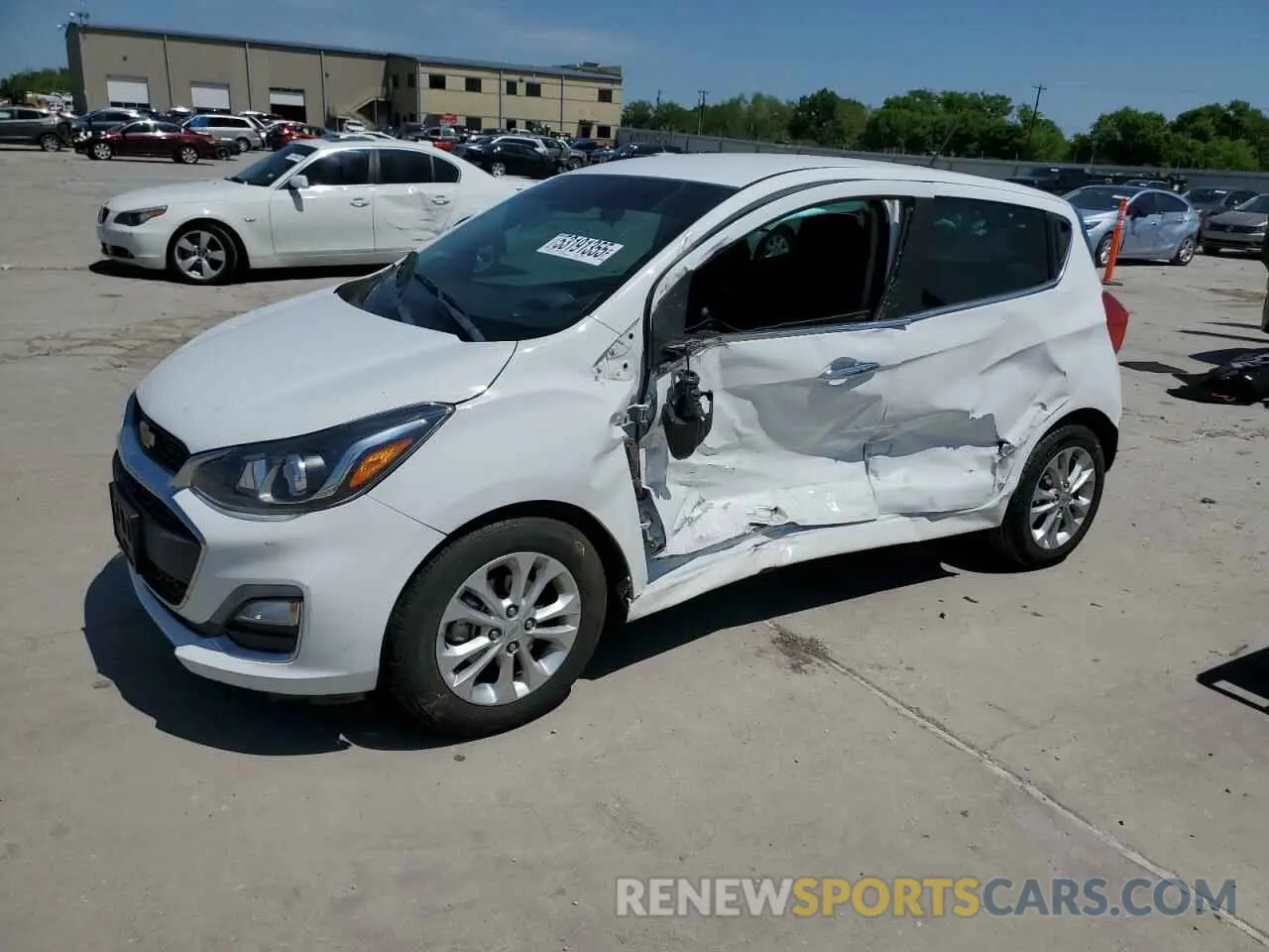 1 fotografías del automóvil dañado KL8CF6SA1MC744241 CHEVROLET SPARK 2021