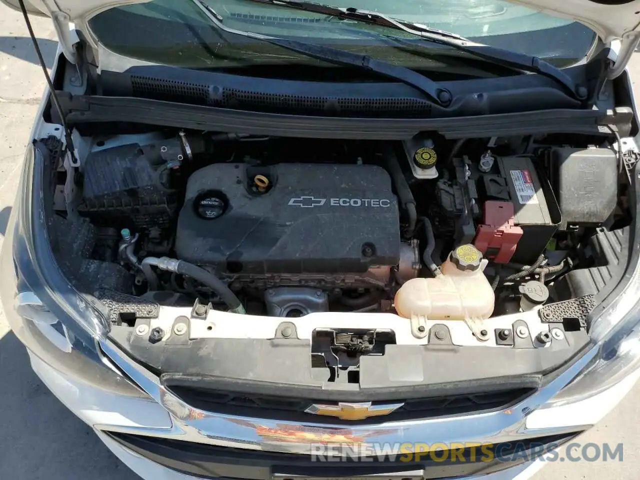 12 fotografías del automóvil dañado KL8CF6SA1MC744241 CHEVROLET SPARK 2021