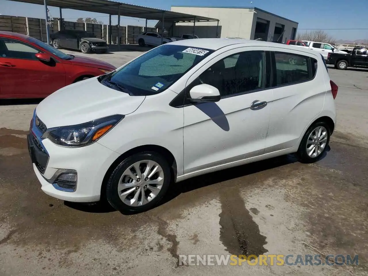 1 fotografías del automóvil dañado KL8CF6SA8MC740624 CHEVROLET SPARK 2021