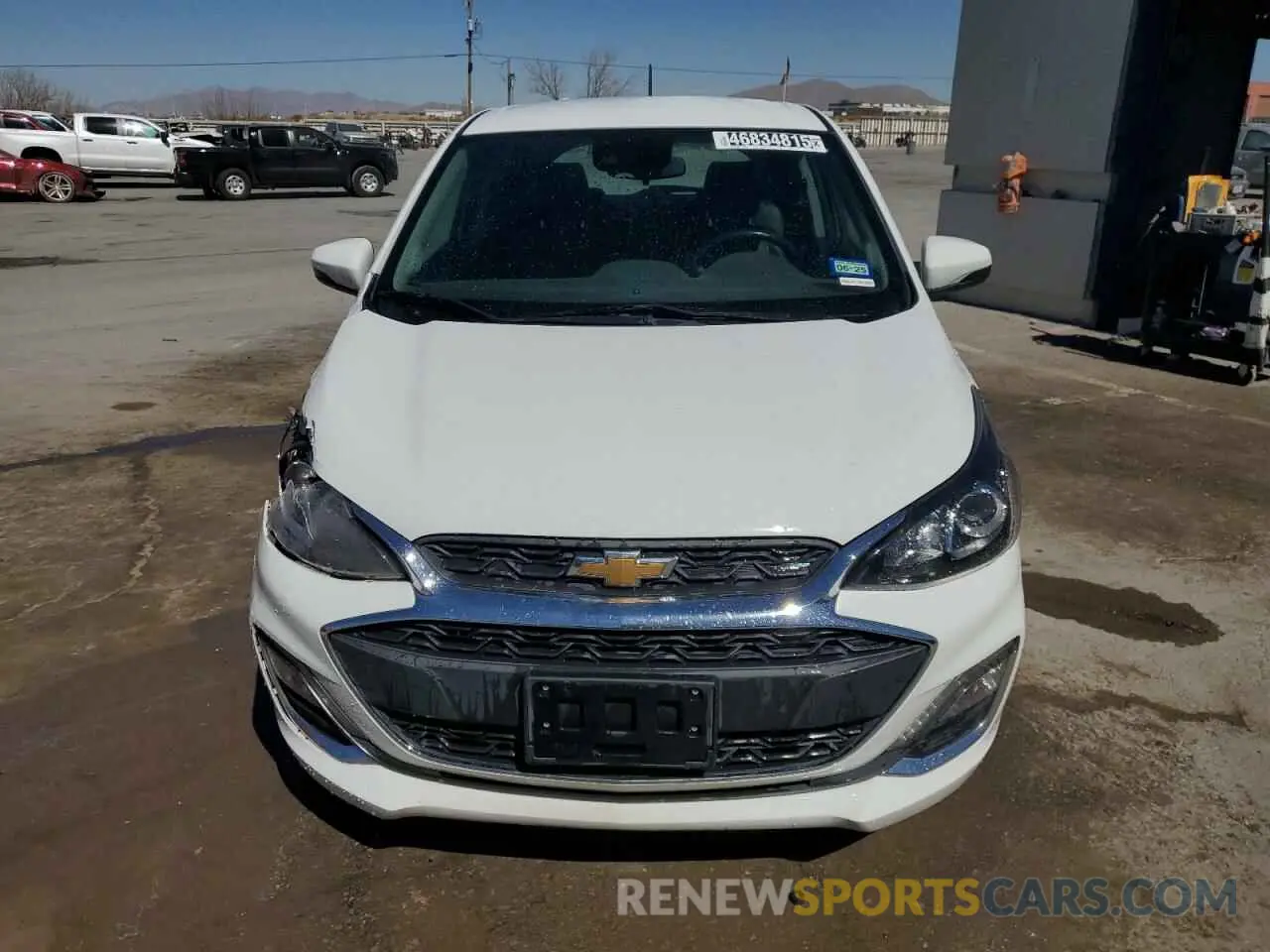 5 fotografías del automóvil dañado KL8CF6SA8MC740624 CHEVROLET SPARK 2021