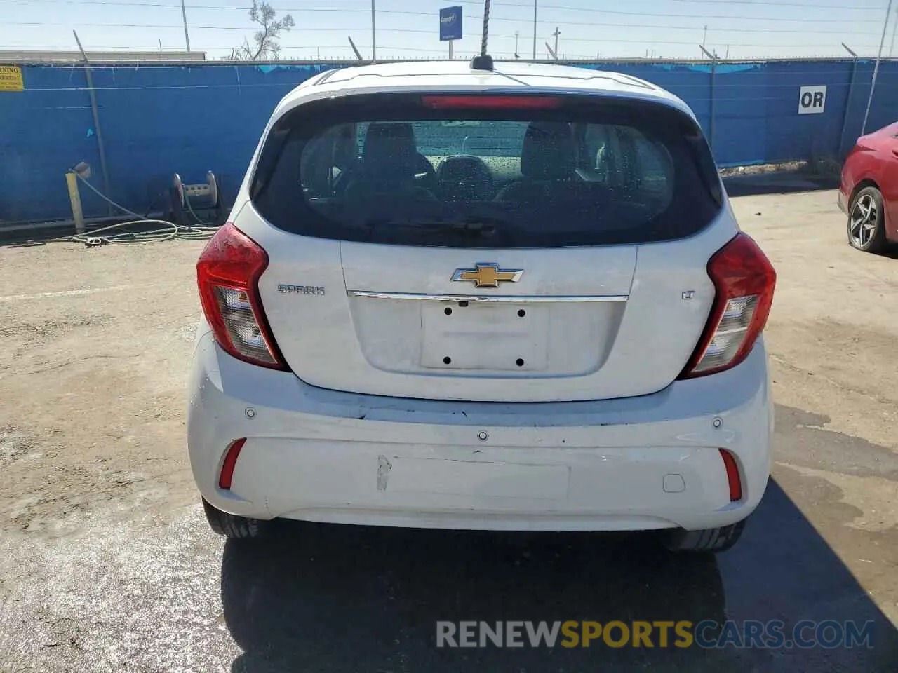 6 fotografías del automóvil dañado KL8CF6SA8MC740624 CHEVROLET SPARK 2021