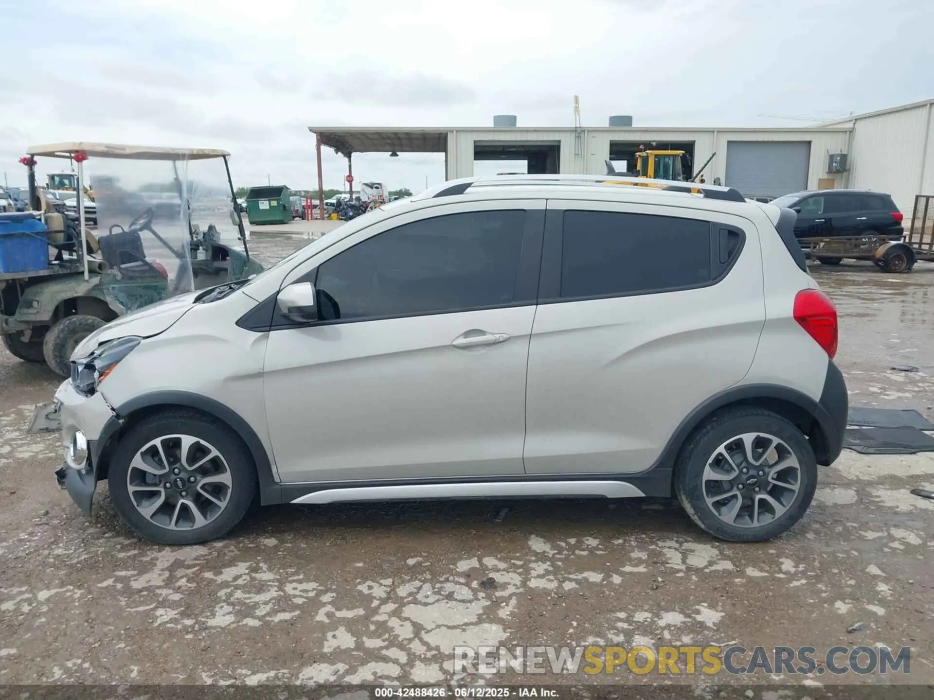 15 fotografías del automóvil dañado KL8CH6SA5MC719210 CHEVROLET SPARK 2021
